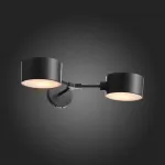 Бра EVOLUCE Gimento SLE183401-02 Цвет арматуры черный Цвет плафонов серый от ImperiumLoft