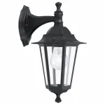 Светильник на штанге Eglo ПРОМО Laterna 4 22467 Цвет арматуры черный Цвет плафонов прозрачный от ImperiumLoft