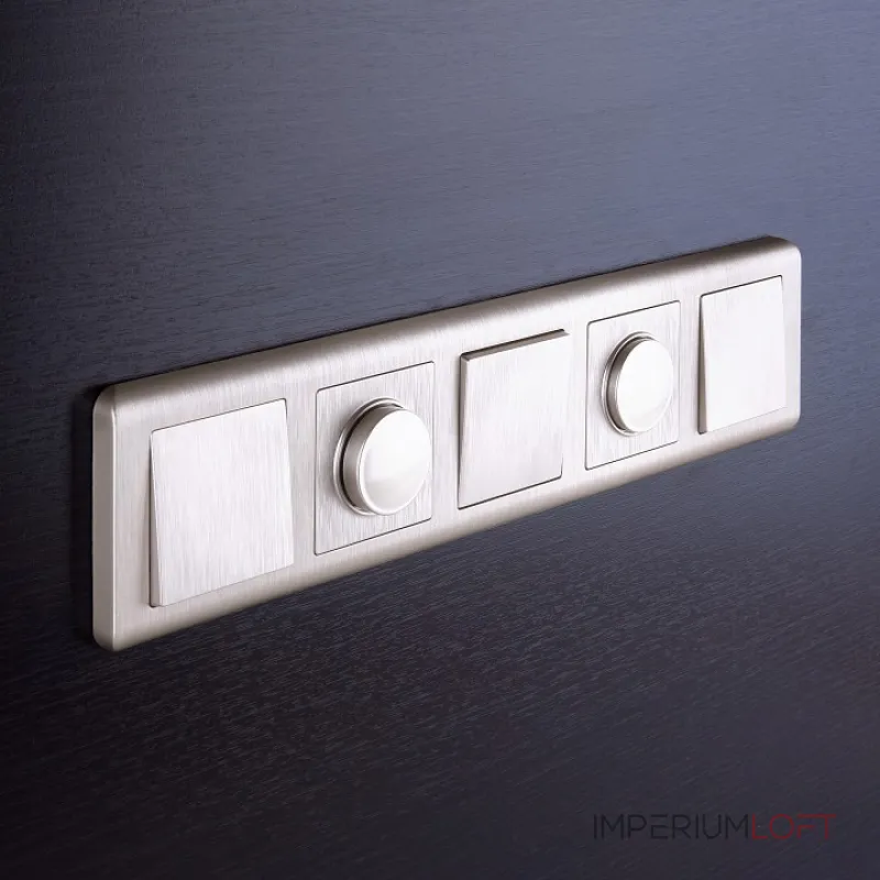 Рамка на 5 постов Werkel Stream перламутровый W0052113 от ImperiumLoft