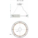 Подвесной светильник Wertmark Patricia WE117.03.303