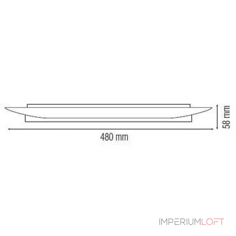 Накладной светильник Horoz Electric Rodos HRZ00002186 Цвет арматуры белый от ImperiumLoft