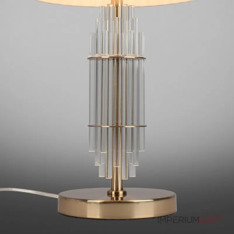 Настольная лампа декоративная Aployt Zhaklin APL.744.04.01 Цвет арматуры золото Цвет плафонов белый от ImperiumLoft