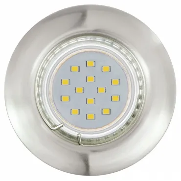 Комплект из 3 встраиваемых светильников Eglo ПРОМО Peneto 94237 Цвет арматуры никель