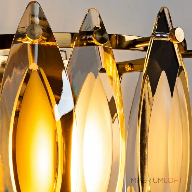 Накладной светильник Divinare Cabrera 3509/01 AP-2 Цвет арматуры Желтый Цвет плафонов Желтый от ImperiumLoft