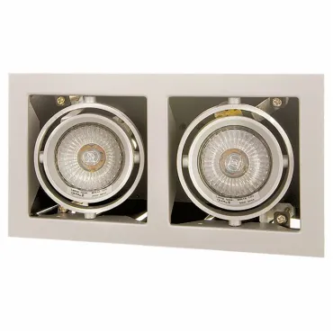 Встраиваемый светильник Lightstar Cardano 214027 Цвет арматуры серый