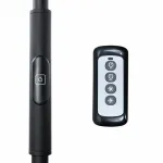 Торшер Arte Lamp Sceptrum A1822PN-1BK Цвет плафонов черно-белый Цвет арматуры черный от ImperiumLoft