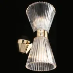 Бра Aployt Elinor APL.801.01.02 Цвет арматуры золото Цвет плафонов прозрачный от ImperiumLoft