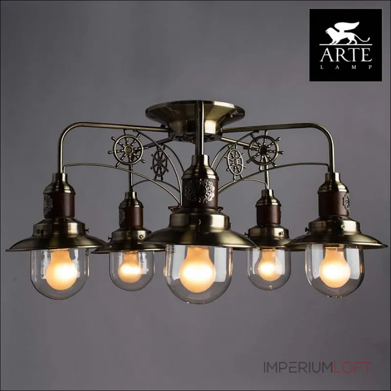 Потолочная люстра Arte Lamp Sailor A4524PL-5AB Потолочная люстра Arte Lamp Sailor A4524PL-5AB