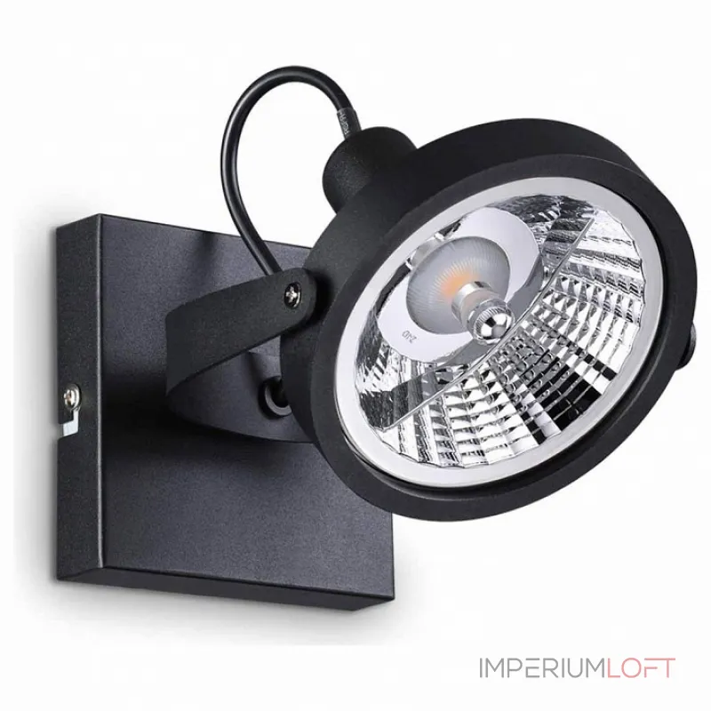 Спот Ideal Lux Glim GLIM PL1 NERO Цвет плафонов черный от ImperiumLoft Спот Ideal Lux Glim GLIM PL1 NERO Цвет плафонов черный от ImperiumLoft