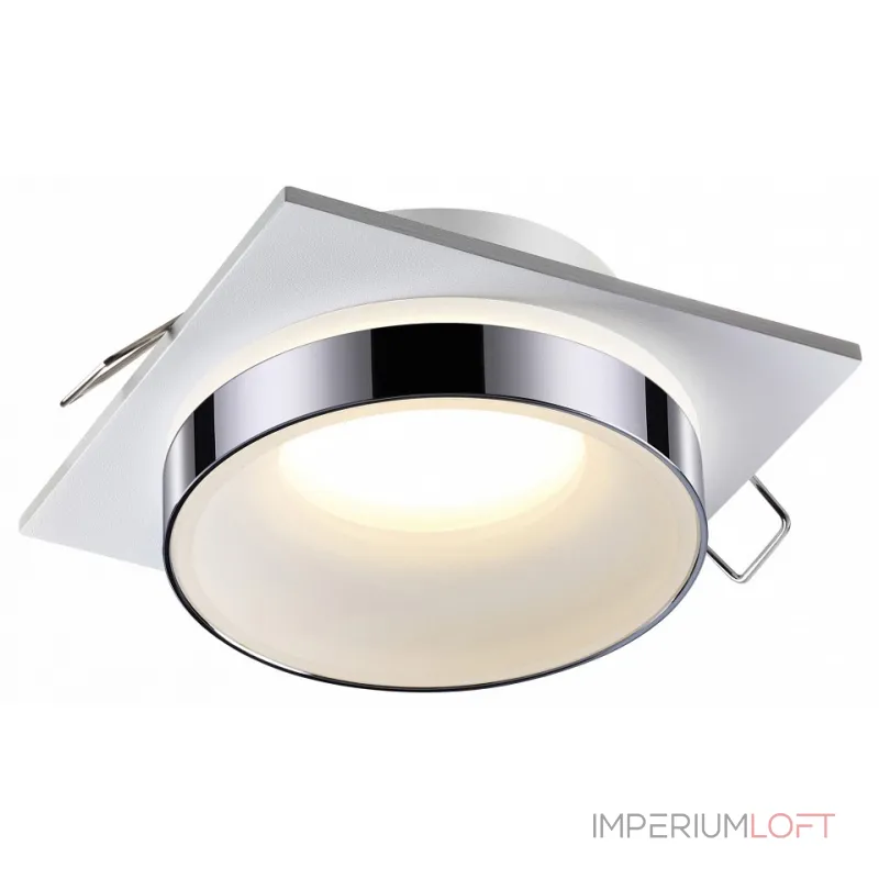 Встраиваемый светильник Novotech Water 370786 Цвет плафонов хром от ImperiumLoft