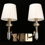 Бра Aployt Patricia APL.716.11.02 Цвет арматуры бронза Цвет плафонов белый от ImperiumLoft