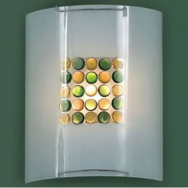 Накладной светильник Citilux 921 CL921314 Цвет арматуры хром Цвет плафонов желтый Накладной светильник Citilux 921 CL921314 Цвет арматуры хром Цвет плафонов желтый