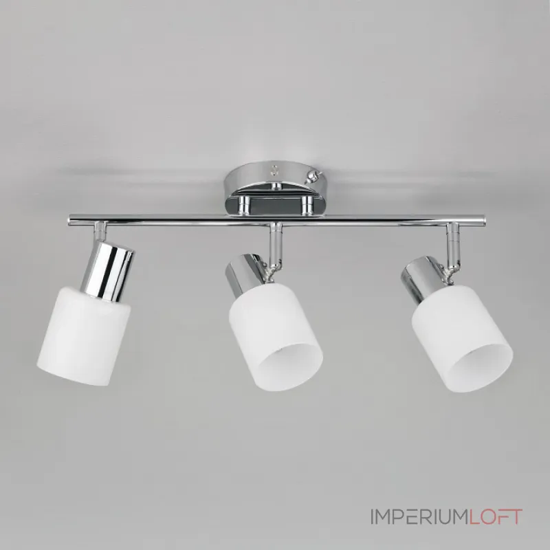 Бра Eurosvet Corso 20089/3 хром Цвет арматуры хром Цвет плафонов белый от ImperiumLoft