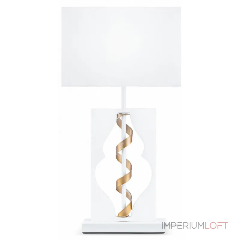 Настольная лампа декоративная Maytoni Intreccio ARM010-11-W Цвет арматуры золото Цвет плафонов белый от ImperiumLoft Настольная лампа декоративная Maytoni Intreccio ARM010-11-W Цвет арматуры золото Цвет плафонов белый от ImperiumLoft