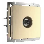 ТВ-розетка без рамки Werkel Шампань рифленый W1183010 от ImperiumLoft