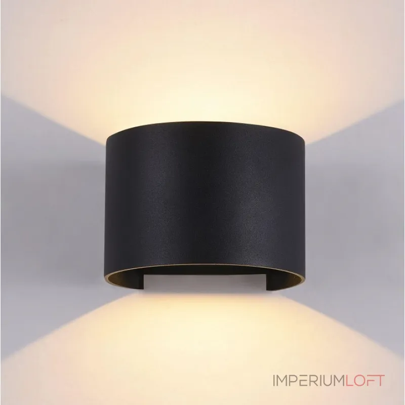 Накладной светильник Maytoni Fulton O573WL-L6B Цвет арматуры черный Цвет плафонов черный от ImperiumLoft