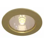 Встраиваемый светильник Maytoni Metal DL009-2-01-G Цвет арматуры золото от ImperiumLoft