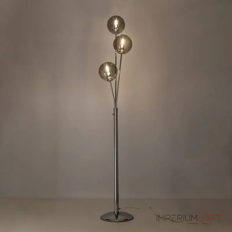 Торшер Citilux Томми CL102930 Цвет арматуры хром Цвет плафонов серый от ImperiumLoft