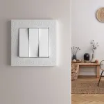 Клавиши для выключателя трехклавишного Werkel белый W1130001 от ImperiumLoft