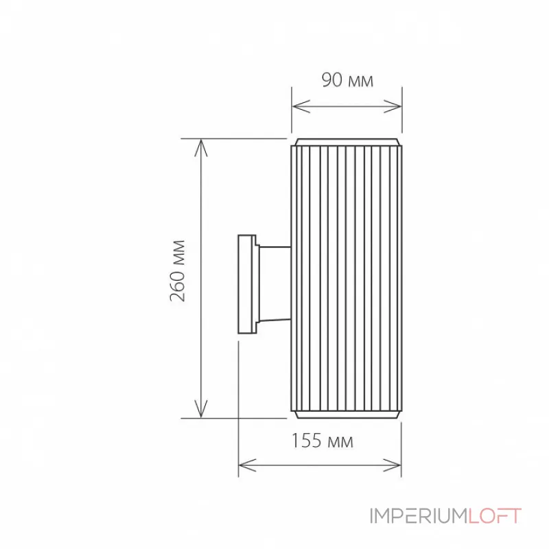 Светильник на штанге Elektrostandard Techno 1403 Techno 1403 черный от ImperiumLoft