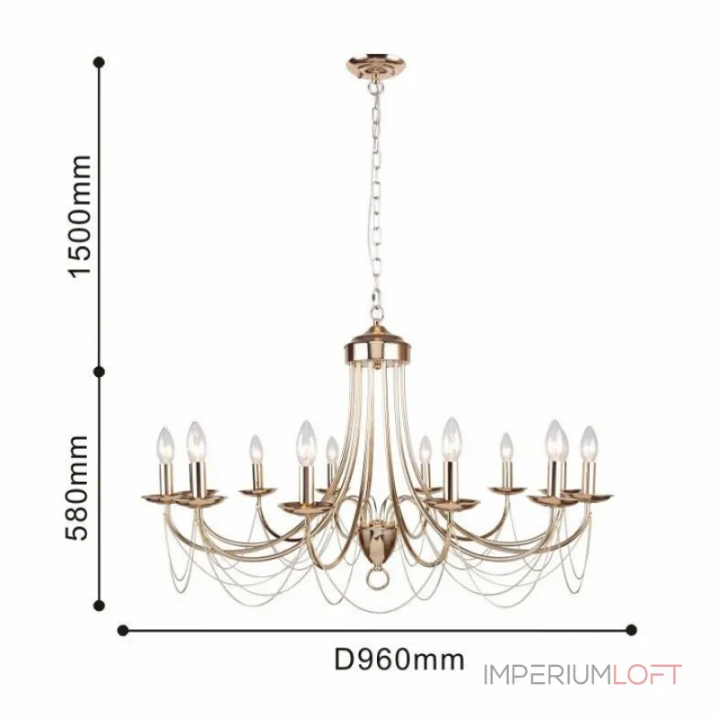 Подвесная люстра F-promo Plini 2591-12P