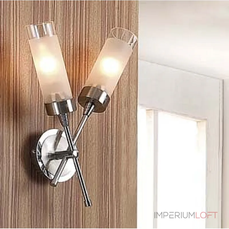 Бра Citilux Хеликс CL109321 Цвет арматуры хром Цвет плафонов прозрачный от ImperiumLoft