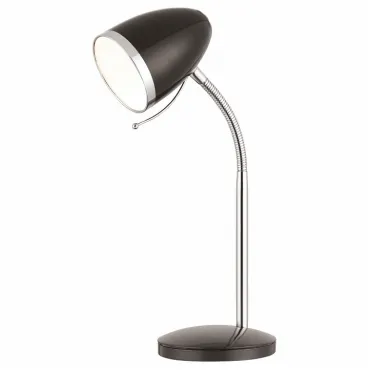Настольная лампа офисная Arte Lamp Cosy A6145LT-1BK Цвет арматуры хром Цвет плафонов хром Настольная лампа офисная Arte Lamp Cosy A6145LT-1BK Цвет арматуры хром Цвет плафонов хром