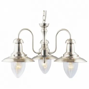 Подвесная люстра Arte Lamp Fisherman A5518LM-3SS Подвесная люстра Arte Lamp Fisherman A5518LM-3SS