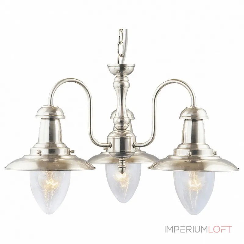 Подвесная люстра Arte Lamp Fisherman A5518LM-3SS Подвесная люстра Arte Lamp Fisherman A5518LM-3SS
