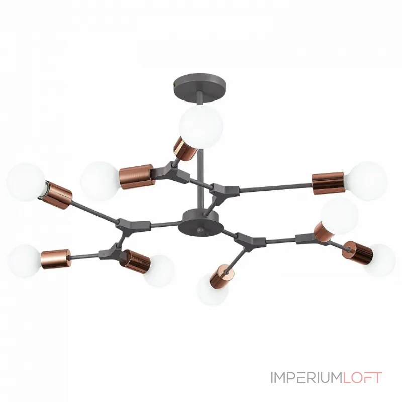 Люстра на штанге EVOLUCE Palare SLE106403-09 Люстра на штанге EVOLUCE Palare SLE106403-09