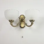 Бра Citilux Севилья CL414323 Цвет арматуры Коричневый Цвет плафонов Белый от ImperiumLoft