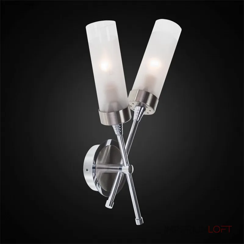 Бра Citilux Хеликс CL109321 Цвет арматуры хром Цвет плафонов прозрачный от ImperiumLoft