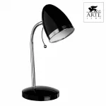 Настольная лампа офисная Arte Lamp Cosy A6145LT-1BK Цвет арматуры хром Цвет плафонов хром от ImperiumLoft