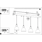 Подвесной светильник Eglo Priddy 49466 