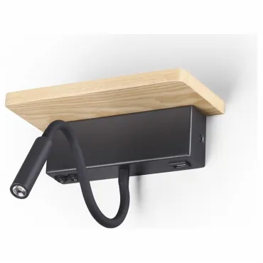 Бра Odeon Light Woody 3868/8WL Цвет плафонов чёрный Цвет арматуры чёрный Бра Odeon Light Woody 3868/8WL Цвет плафонов чёрный Цвет арматуры чёрный