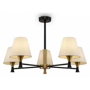 Люстра на штанге Freya FR5098PL-05BBS