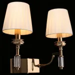 Бра Aployt Patricia APL.716.11.02 Цвет арматуры бронза Цвет плафонов белый от ImperiumLoft