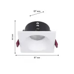 Встраиваемый светильник Favourite Soggy 4530-1C от ImperiumLoft