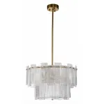 Люстра на штанге Indigo Inverno 12013/6R Brass