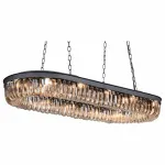 Подвесная люстра DeLight Collection Crystal Black KR0295P-12 black