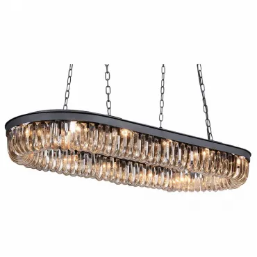 Подвесная люстра DeLight Collection Crystal Black KR0295P-12 black