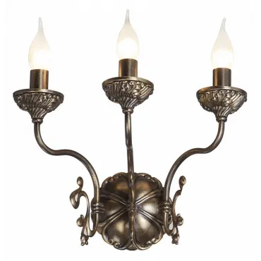 Бра Vitaluce V1115 V1115/3A Цвет арматуры золото Цвет плафонов прозрачный