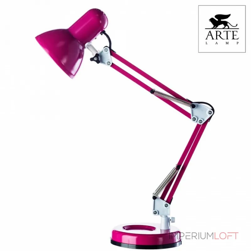 Настольная лампа офисная Arte Lamp Junior A1330LT-1MG Цвет арматуры фиолетовый Цвет плафонов фиолетовый от ImperiumLoft Настольная лампа офисная Arte Lamp Junior A1330LT-1MG Цвет арматуры фиолетовый Цвет плафонов фиолетовый от ImperiumLoft