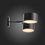 Бра EVOLUCE Gimento SLE183401-02 Цвет арматуры черный Цвет плафонов серый от ImperiumLoft