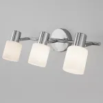 Бра Eurosvet Corso 20089/3 хром Цвет арматуры хром Цвет плафонов белый от ImperiumLoft