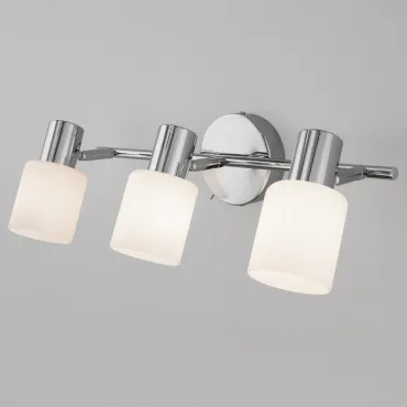 Настенный светильник со стеклянными плафонами 20089/3 хром