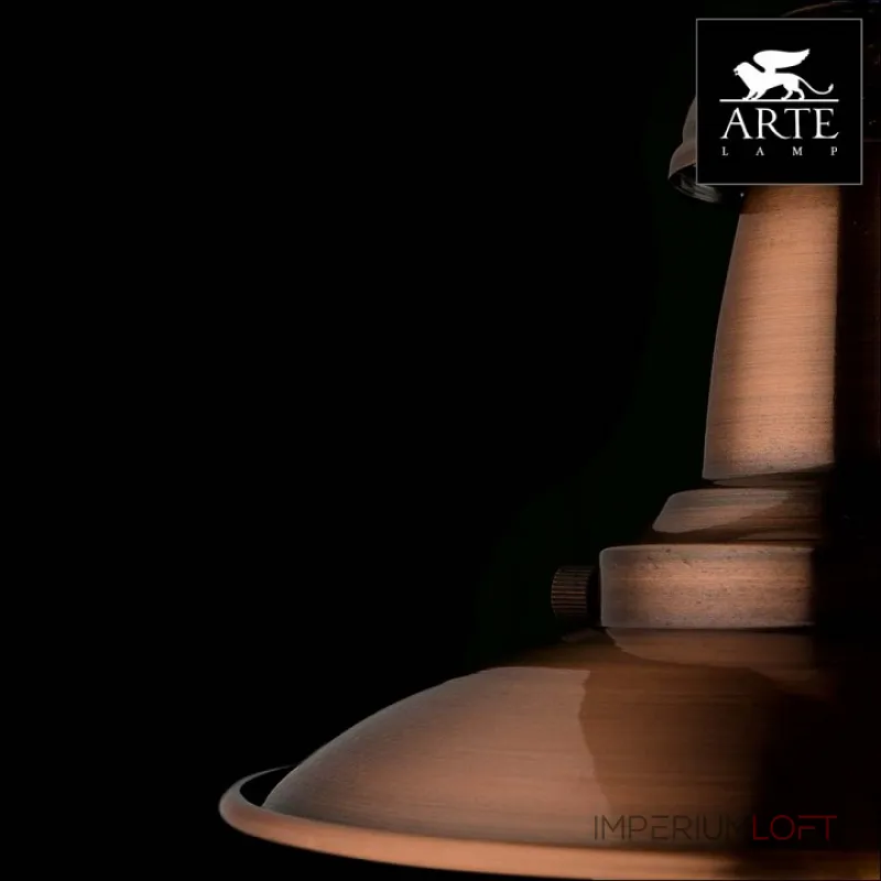 Бра Arte Lamp Fisherman A5518AP-1RB Цвет арматуры бронза Цвет плафонов прозрачный от ImperiumLoft