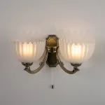 Бра Citilux Севилья CL414323 Цвет арматуры Коричневый Цвет плафонов Белый от ImperiumLoft