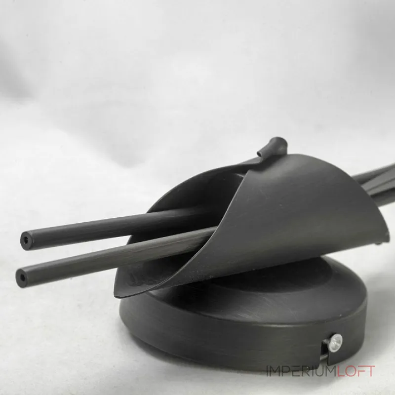 Бра Lussole Bagheria LSF-6201-02 Цвет арматуры коричневый Цвет плафонов оранжевый от ImperiumLoft