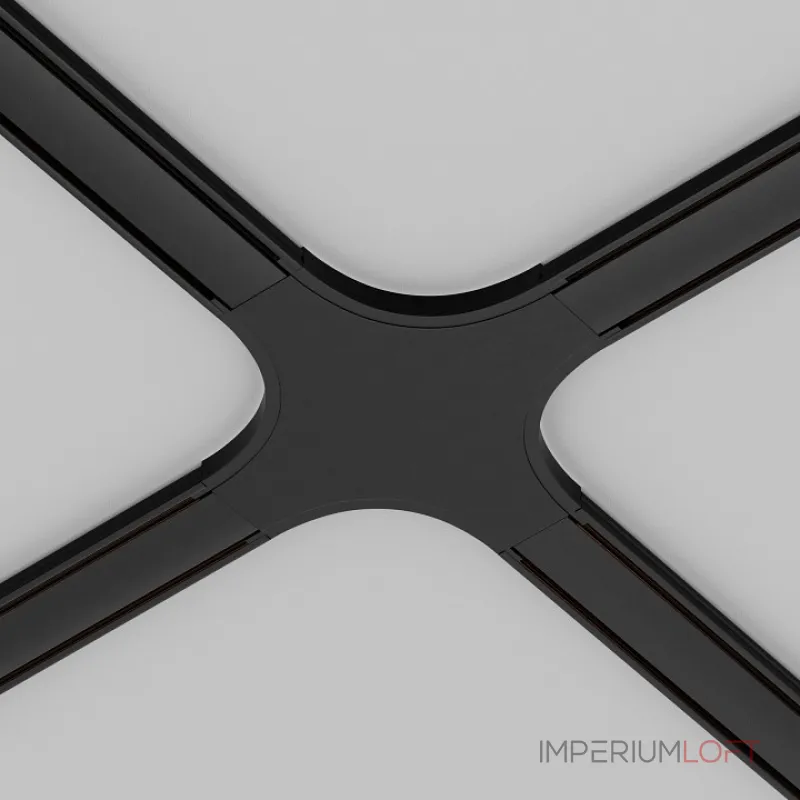 Соединитель X-образный для треков накладных Maytoni Accessories for tracks Radity TRA084CX-11B от ImperiumLoft Соединитель X-образный для треков накладных Maytoni Accessories for tracks Radity TRA084CX-11B от ImperiumLoft